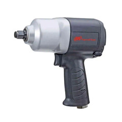 1/2 In. Air Impact Wrench, 550 Ft./Lbs. Torque, Friction Ring Retainer, Pistol