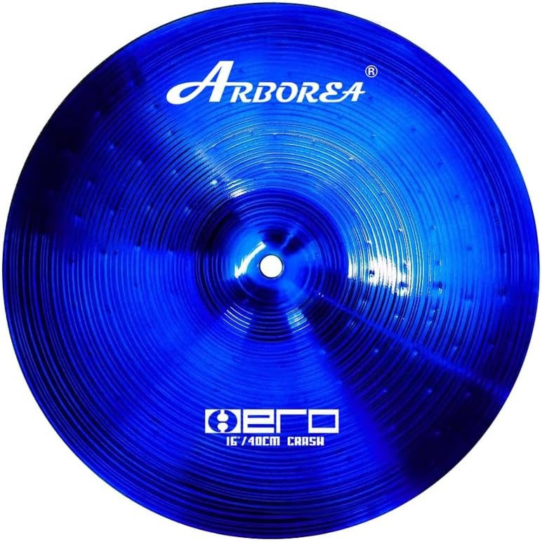 Cymbal Pack for Drum 7 pcs Blue Hero Series Include 14'Hihats gallery