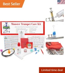 Veteran-Owned Trumpet Care Kit: Slide Grease, Brushes & More Included