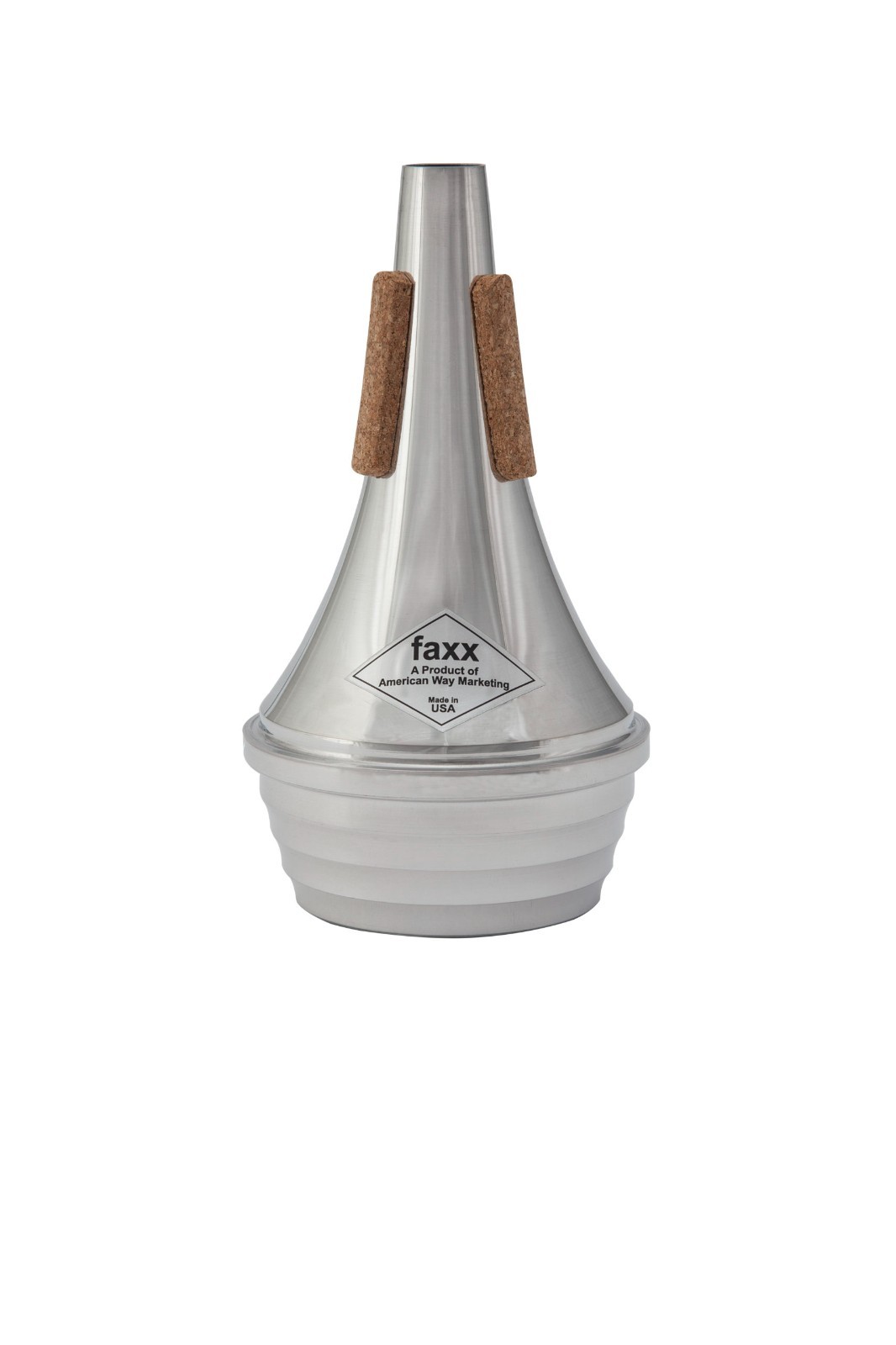 Faxx Straight Mute for Trumpet/Cornet - Aluminum, Copper, or Polymer gallery
