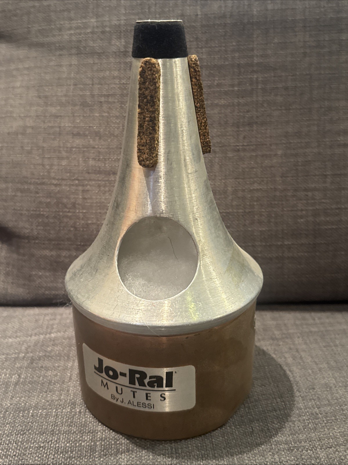 Jo-Ral 4C Aluminum/Copper Trumpet Bucket Mute gallery