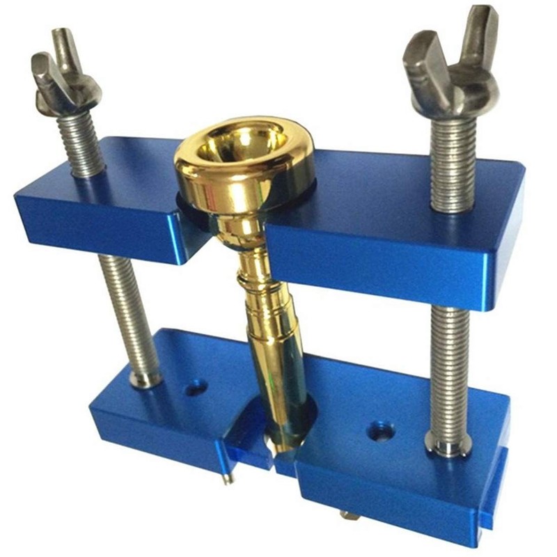 Trumpet Mouthpiece Puller Tool, Professional Adjustable Blue gallery