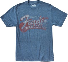 Genuine Fender since 1954 Strat T-Shirt, Blue M-3XL