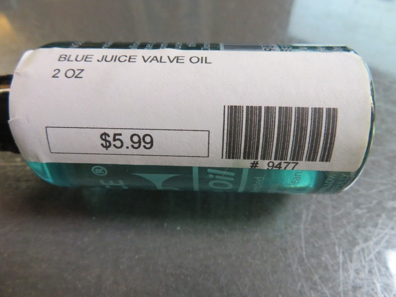 *NEW* Blue Juice Trumpet Valve Oil 2 oz *Brass Instruments *Bluejuice gallery