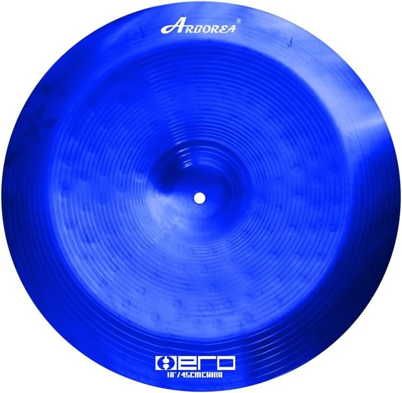 Cymbal Pack for Drum 7 pcs Blue Hero Series Include 14'Hihats gallery