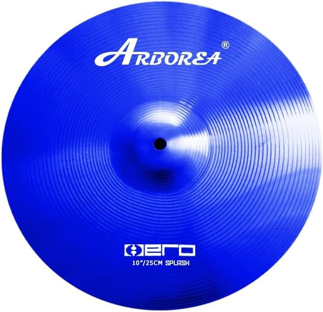 Cymbal Pack for Drum 7 pcs Blue Hero Series Include 14'Hihats gallery