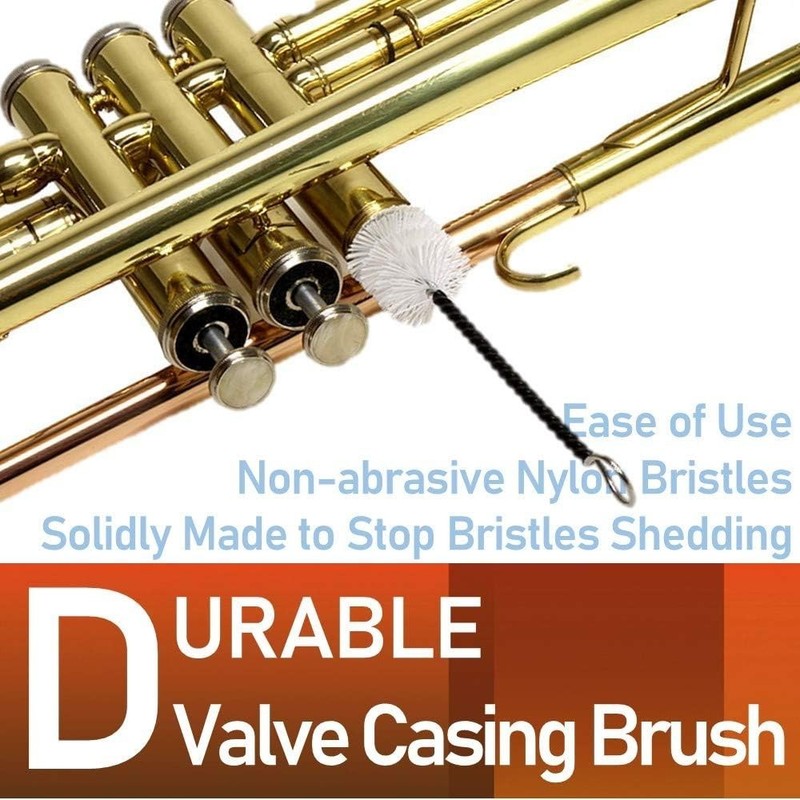 Trumpet Cleaning Kit: Oil, Grease & Brushes for Optimal Performance gallery