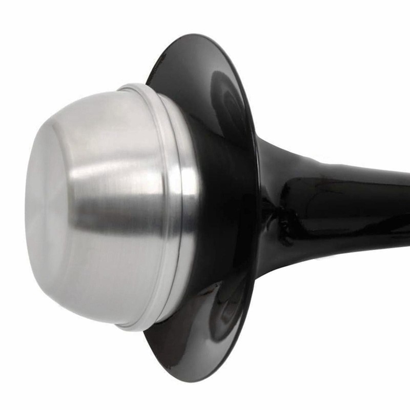 Aluminum Trumpet Straight Practice Mute for Jazz Trumpet Muffler Silencer gallery
