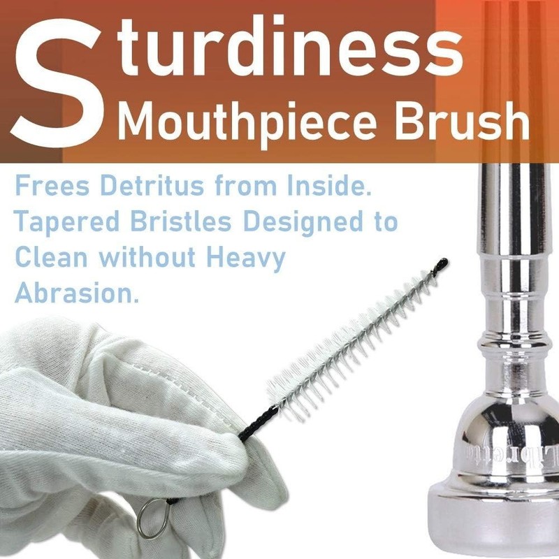 Trumpet Cleaning Kit: Oil, Grease & Brushes for Optimal Performance gallery