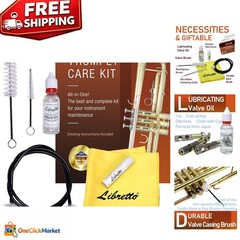 Trumpet Cleaning Kit: Oil, Grease & Brushes for Optimal Performance