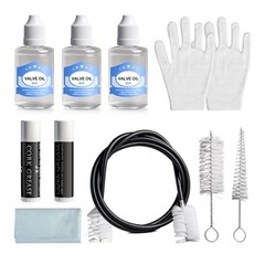 Trumpet Cleaning Kit 3 Trumpet Lubricating Valve Oil, 2 Slide Grease,Valve, …